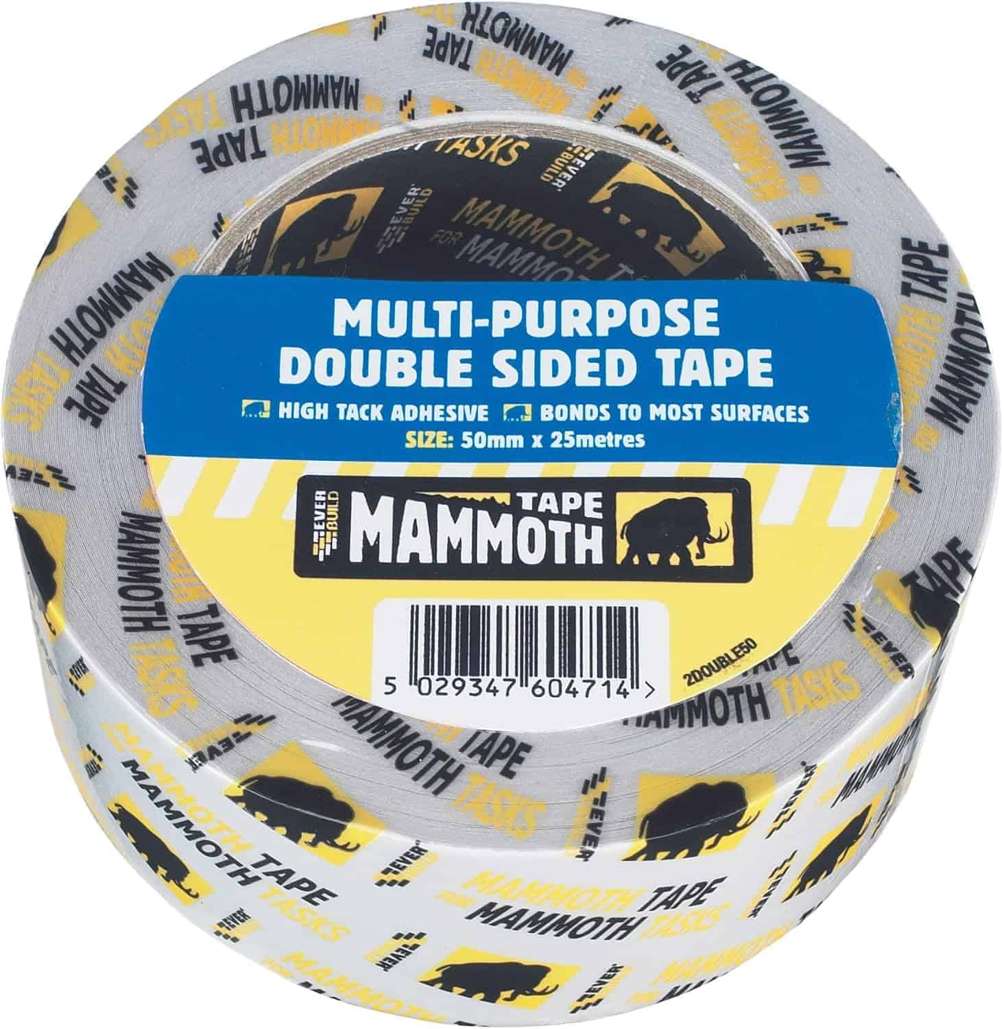 Multi-Purpose Double Sided Tape 50mm X 25m