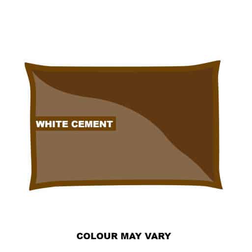 White Cement Poly Bag