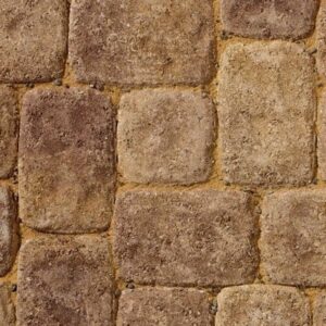 60mm Aura Cobble Paver Bronze Fleck  171x114mm