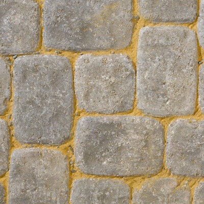 60mm Aura Square Paver Silver Fleck 114x114mm