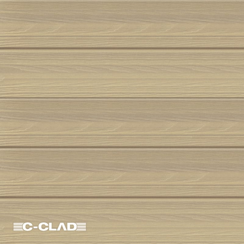 C-Deck Composite Cladding 150mm x 21mm 3.6m - Antique - Image 2