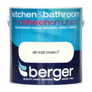 Berger Kitchen And Bathroom Almost Cream 2.5L