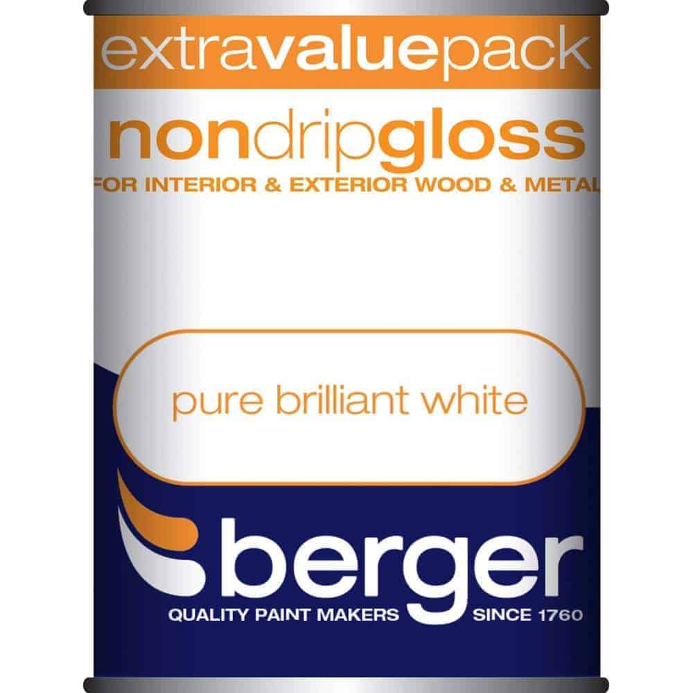 Berger Non Drip Gloss White 1.25L