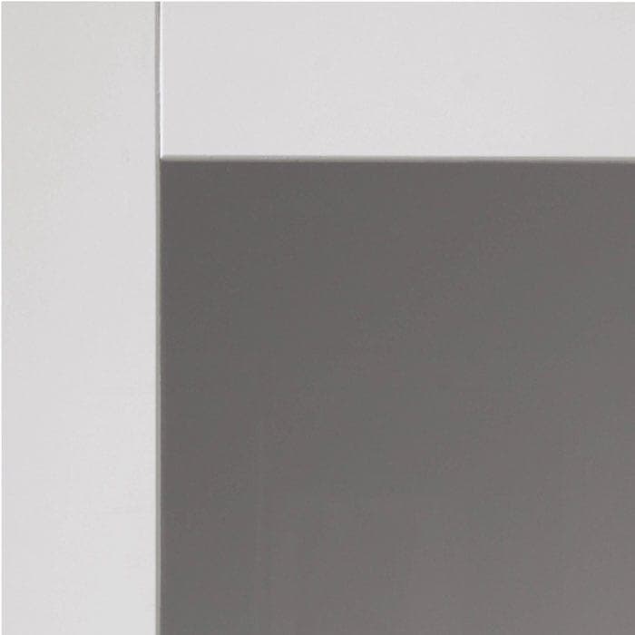 JB Kind Cayman White Glazed Internal Door - Image 2