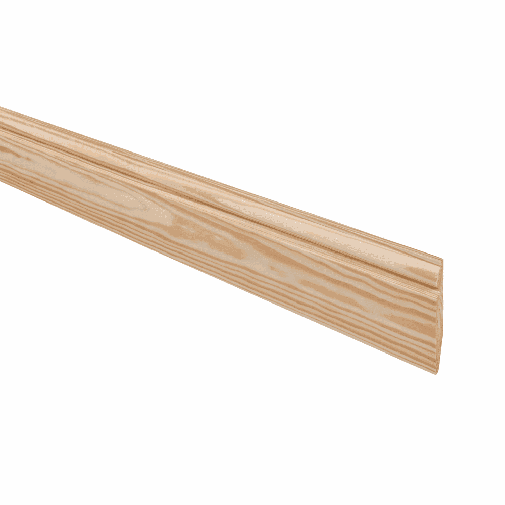 Chamfered Torus Skirting 2.4m 120mm X 15mm