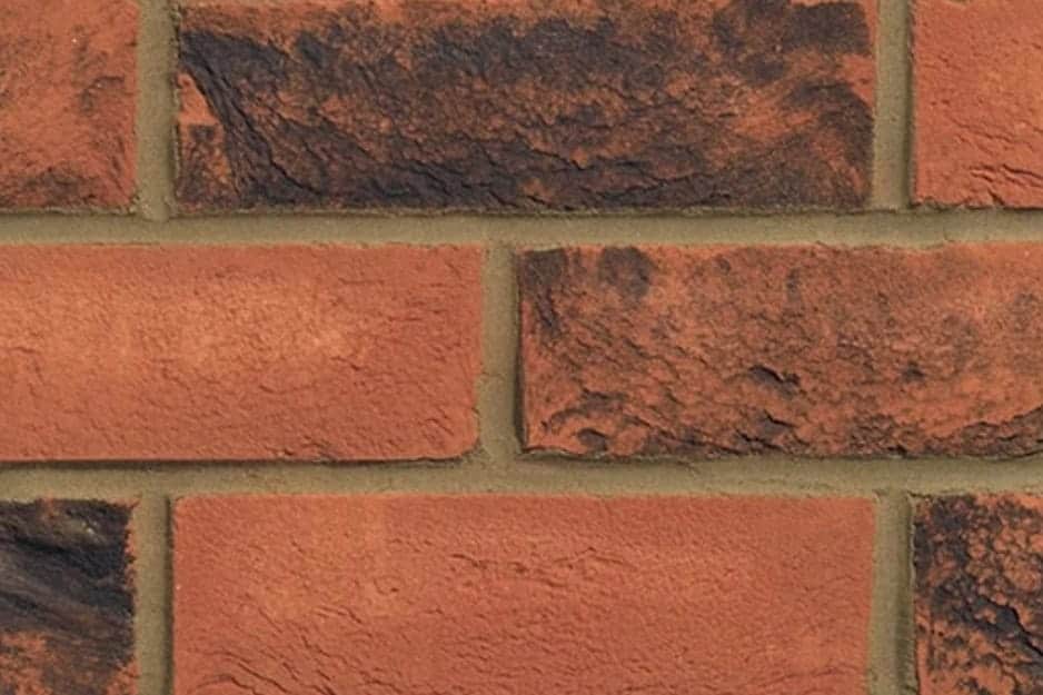Forterra Chelsea Smoked Red Brick 65mm