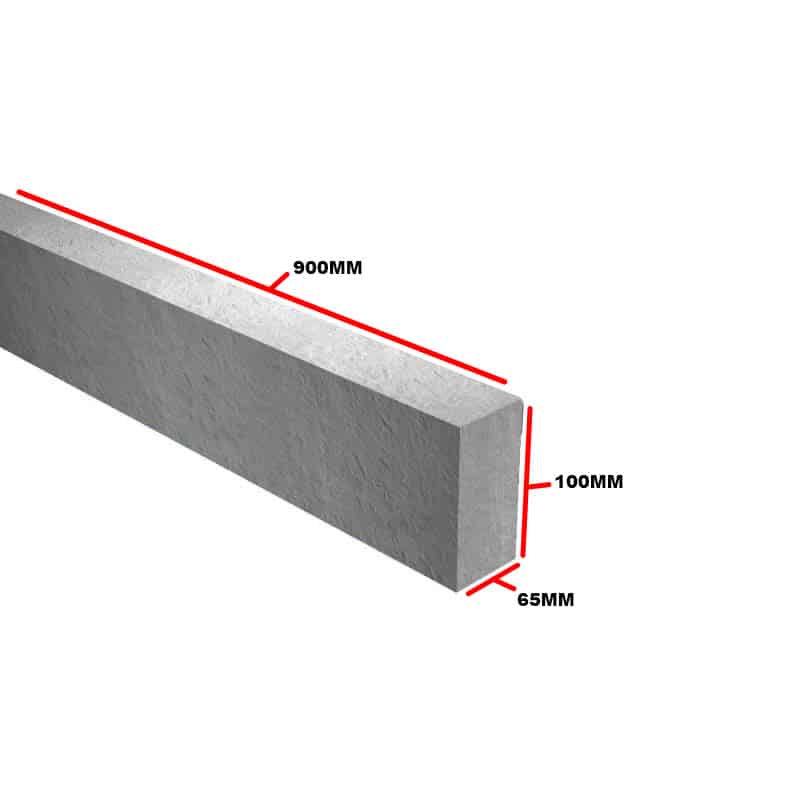 Concrete Wall Lintels 900mm 100 X 65mm