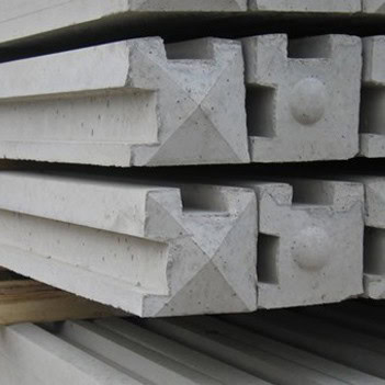 Corner Concrete Post 8Ft - Image 2