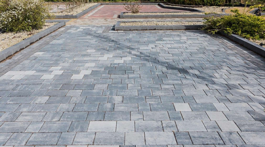 60mm Smooth Paver 3 Size Silver Grey - Image 2