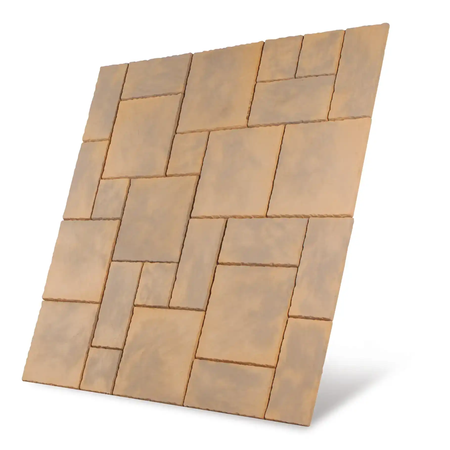 Welford Patio Kit Honey Brown 5.76m2