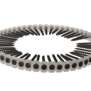 Collated Drywall Screws - Coarse Thread - Black Phosphate - Box
