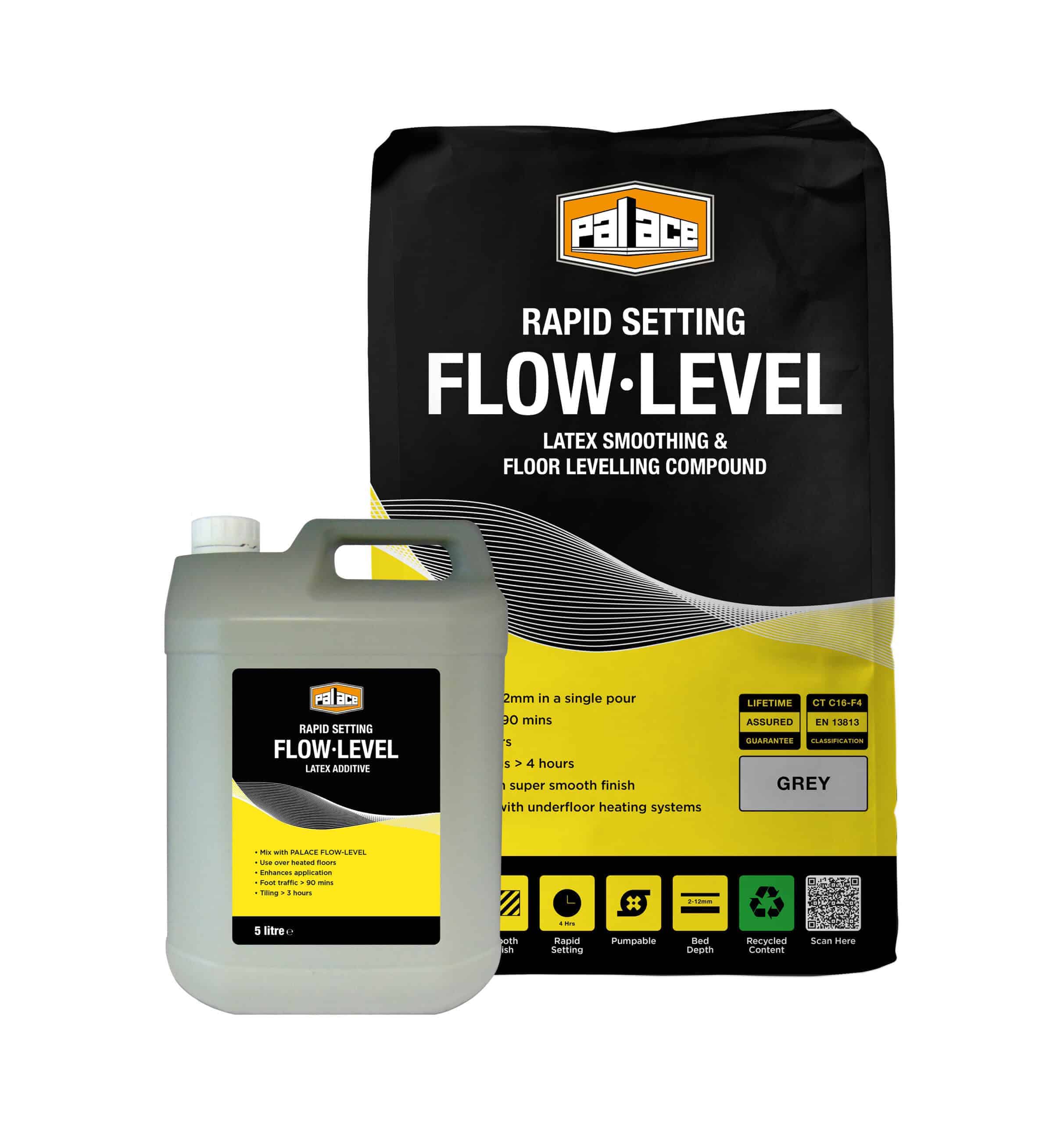 Flow-Level Latex Floor Leveller 2 Part Bag & Liquid