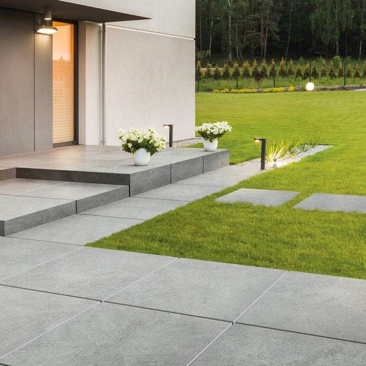 Gemini Tile Quartz Light Grey 900mm x 600mm x 20mm - Image 3