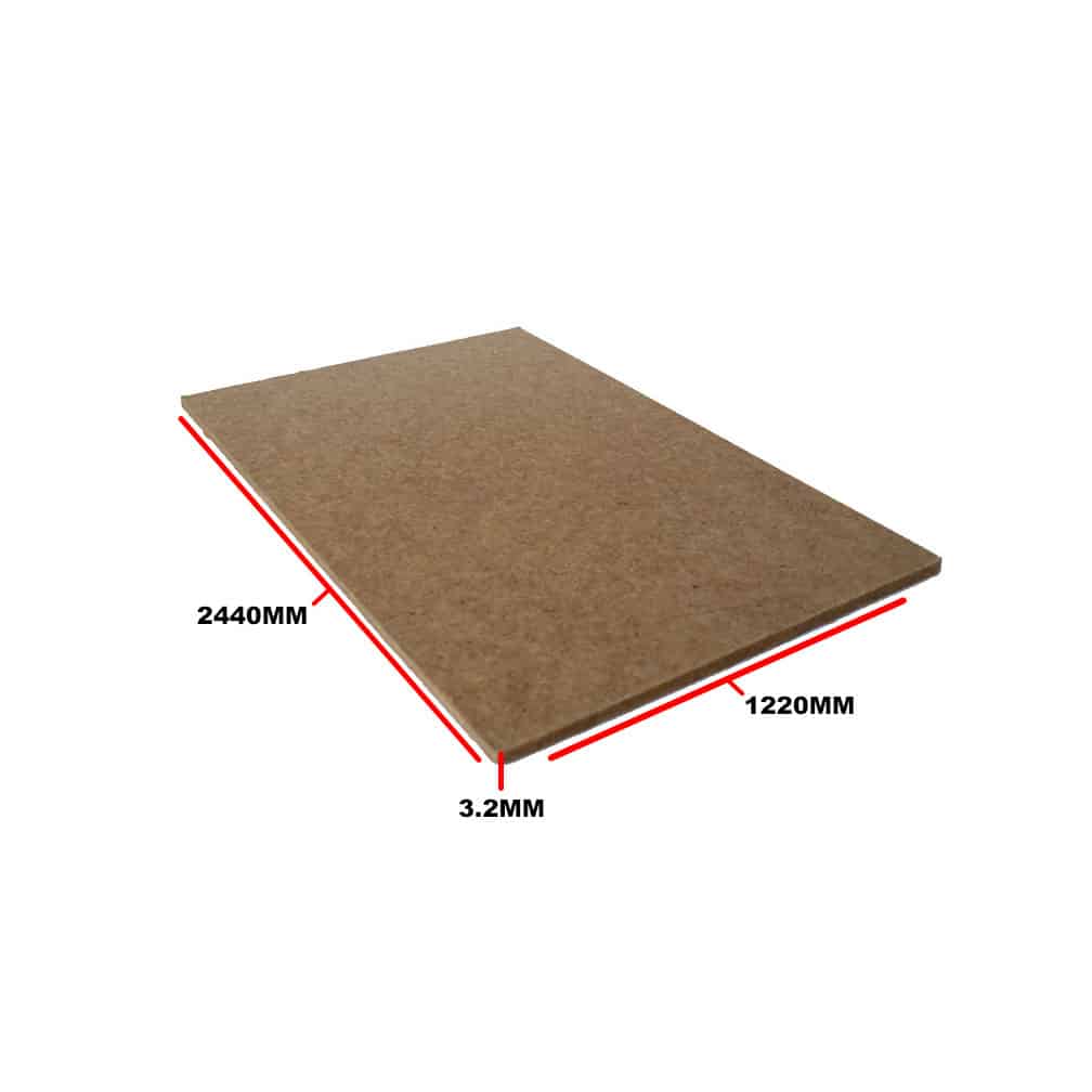 Hardboard 2440 X 1220 X 3.2mm