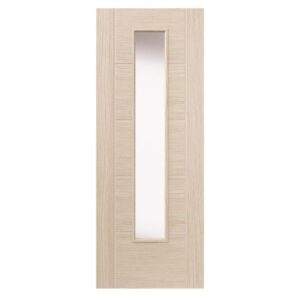 JB Kind Tigris Ivory Glazed Laminate Internal Door