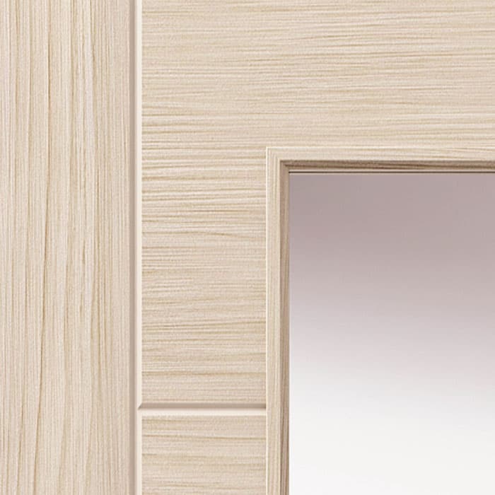 JB Kind Tigris Ivory Glazed Laminate Internal Door - Image 4