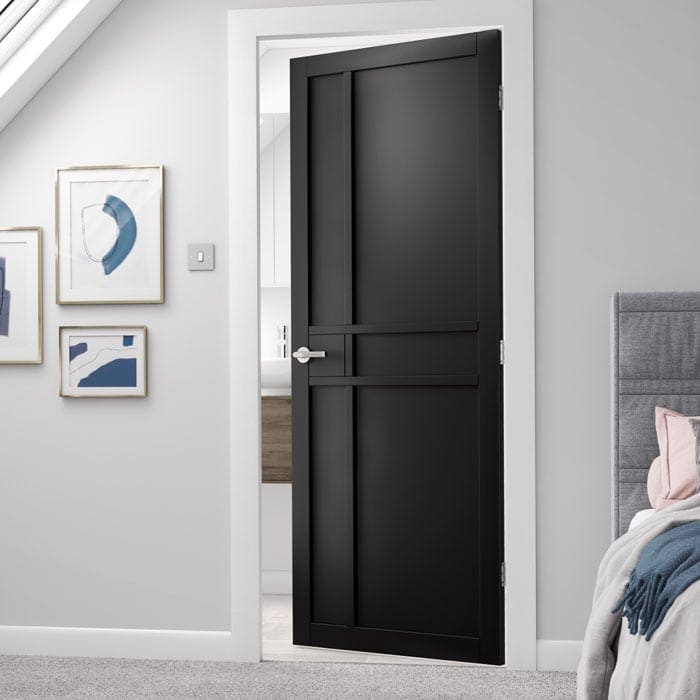JB Kind City Black Internal Door - Image 3
