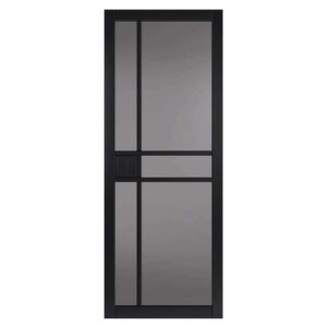 JB Kind City Black Tinted Glazed Internal Door