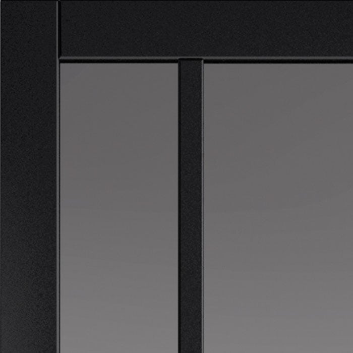JB Kind City Black Tinted Glazed Internal Door - Image 3
