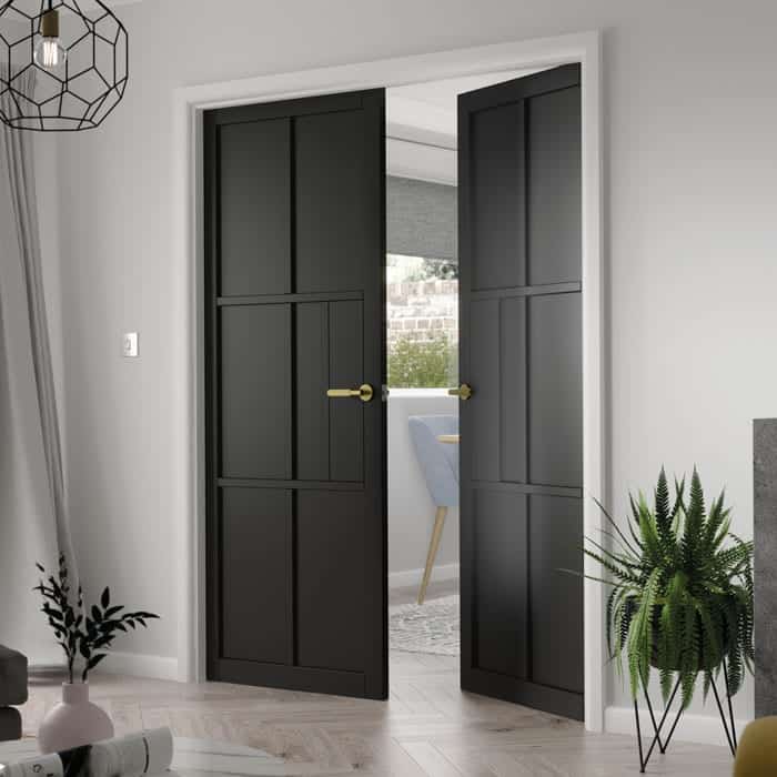 JB Kind Civic Black Internal Door - Image 3