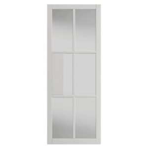 JB Kind Civic White Clear Glazed Internal Door