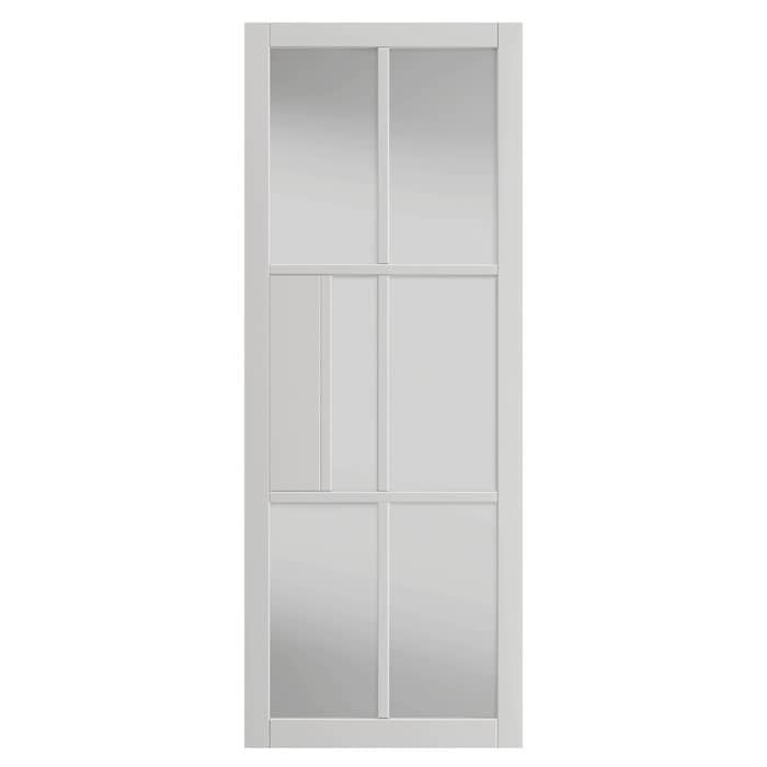 JB Kind Civic White Clear Glazed Internal Door
