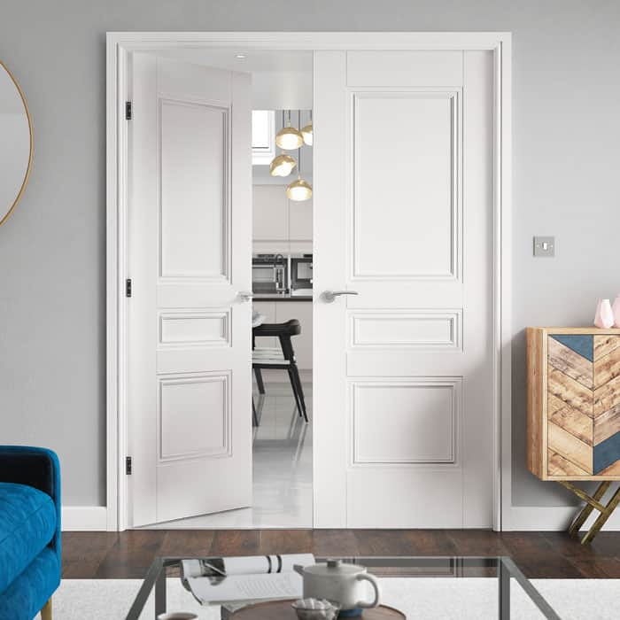 JB Kind Osborne White Internal Door - Image 3