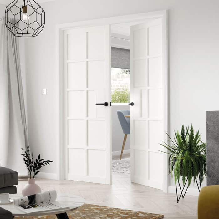 JB Kind Plaza White Internal Door - Image 3