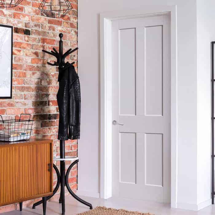 JB Kind Rushmore White Internal Door - Image 2