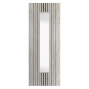 JB Kind Aria Grey Glazed Internal Door