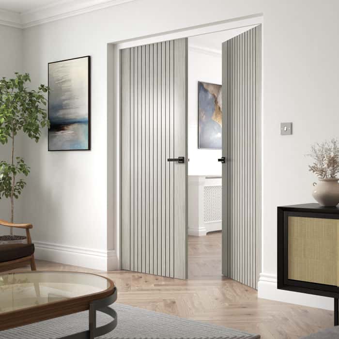 JB Kind Aria Grey Internal Door - Image 3