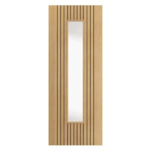 JB Kind Aria Oak Glazed Internal Door