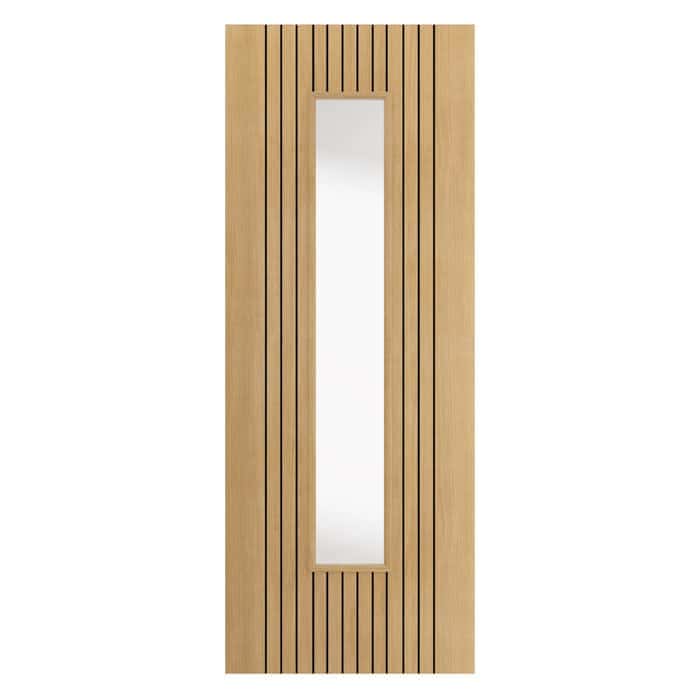 JB Kind Aria Oak Glazed Internal Door