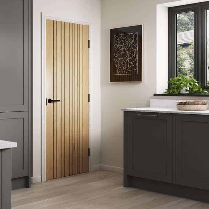 JB Kind Aria Oak Internal Door - Image 4