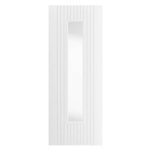 JB Kind Aria White Glazed Internal Door