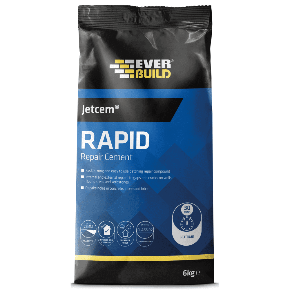 Everbuild Jetcem Rapid Repair Cement 3Kg