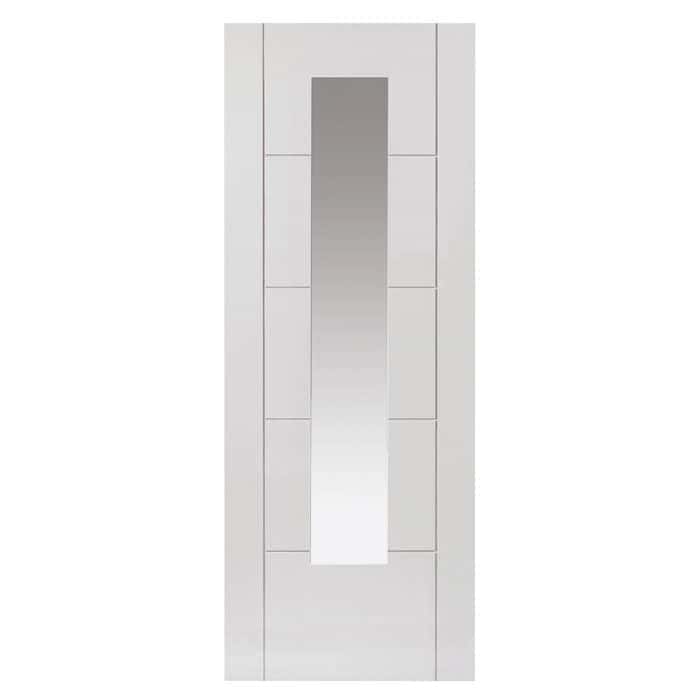 JB Kind Emral White Glazed Internal Door