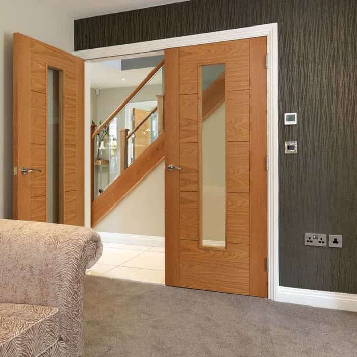 JB Kind Emral Oak Glazed Internal Door - Image 3