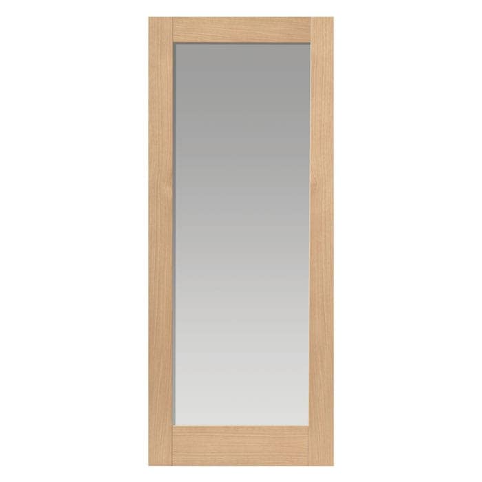 JB Kind Fuji Oak Glazed Internal Door