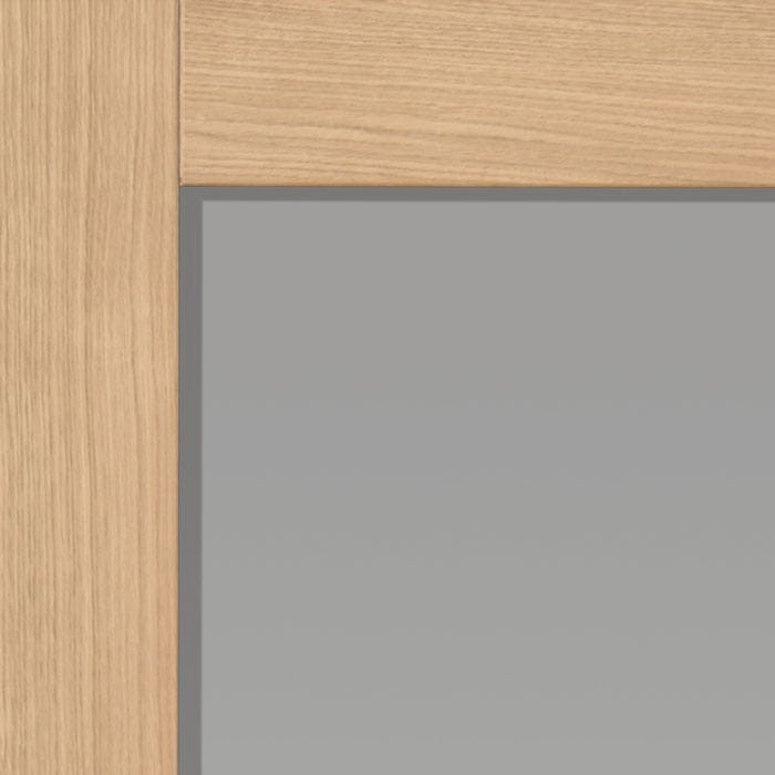 JB Kind Fuji Oak Glazed Internal Door - Image 3