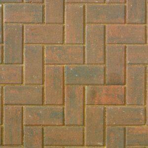 50mm Omega Paver Burnt Oak