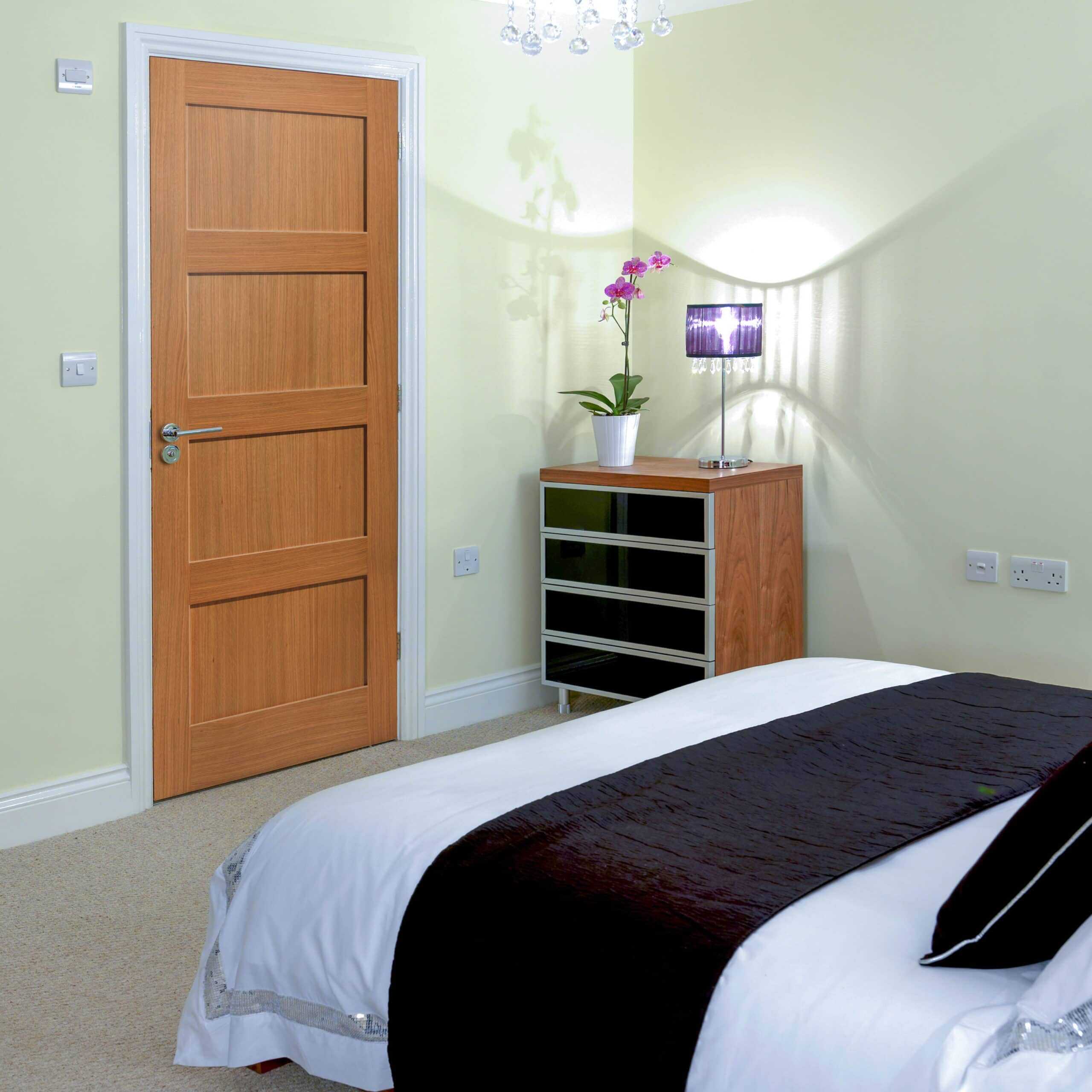 JB Kind Snowdon Oak Internal Door - Image 2