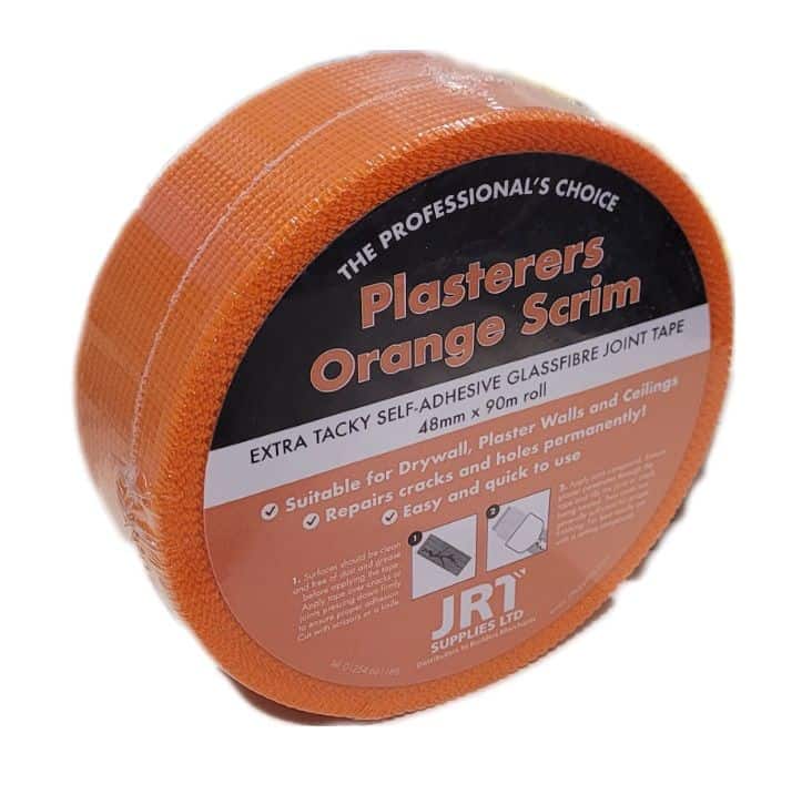 JRT Plasterers Orange Scrim Joint Tape 48mm x 90m Roll