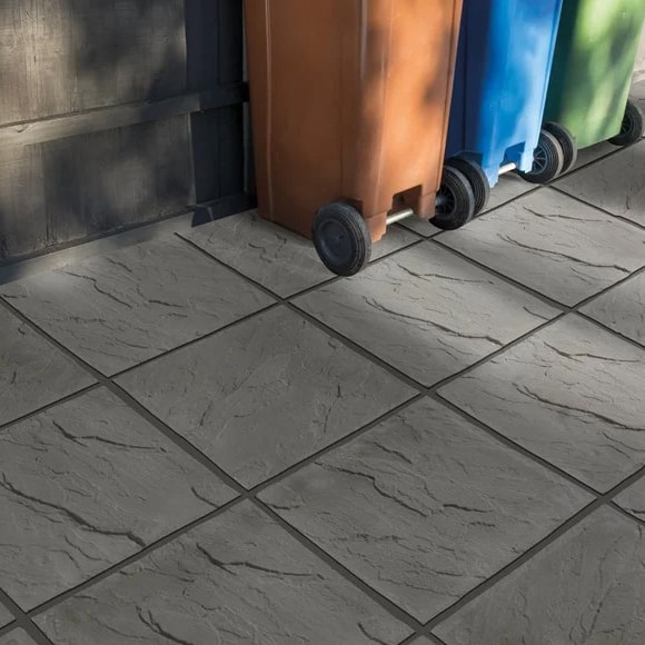 Premier Riven Slab Dark Grey 450 x 450mm - Image 2