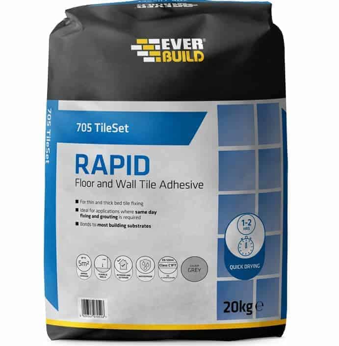 Rapid Set Tile Adhesive 20kg