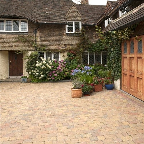 60mm Regatta Trio Paver 3 Size Autumn Gold - Image 2