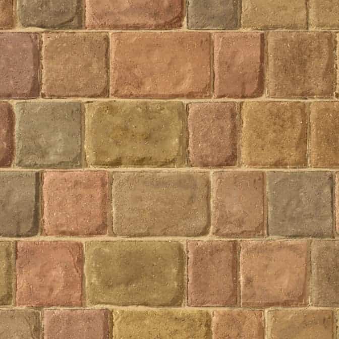 60mm Regatta Trio Paver 3 Size Autumn Gold