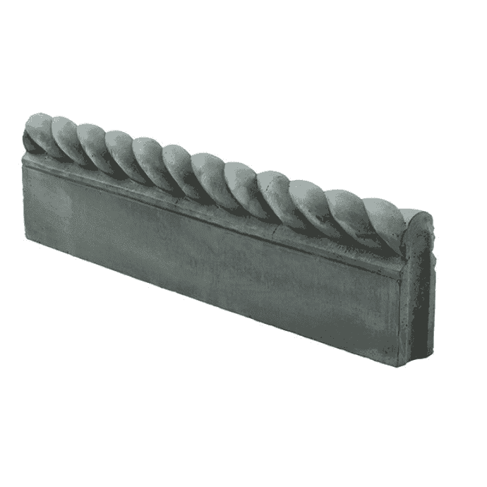 Rope Top Edging Slate 580mm