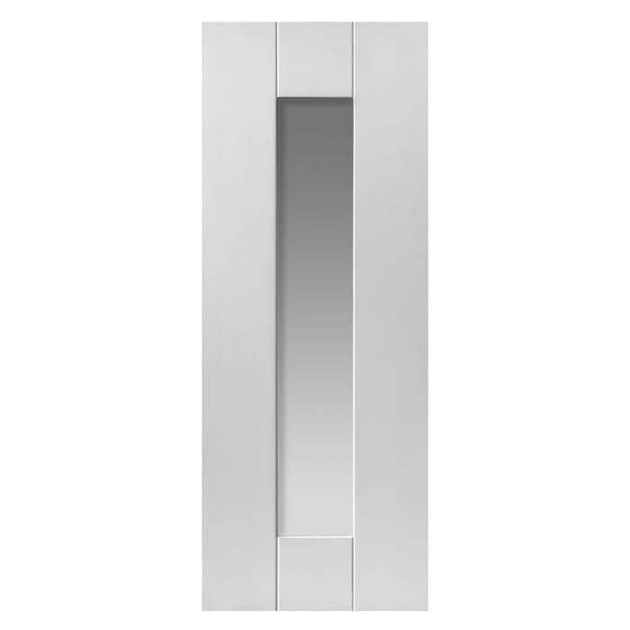 JB Kind Axis White Glazed Internal Door