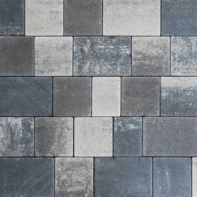 60mm Smooth Paver 3 Size Ash Blend